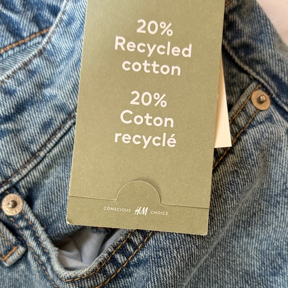 H&M Women's Light Blue Mom Jeans - Picture 5 of 6